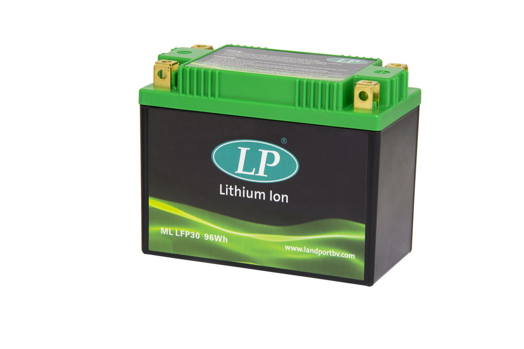 Droge accu van Landport YB30L-B